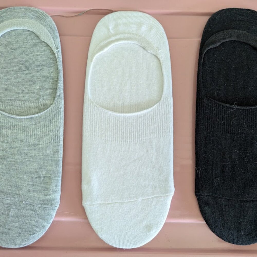 No Show Socks 3 Pair